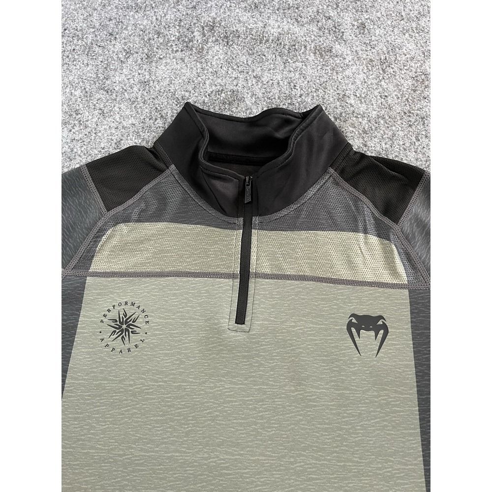 UFC Venum Performance Stone Winter Dry Tech Long Sleeve Shirt Mens L - See Desc - Picture 3 of 11